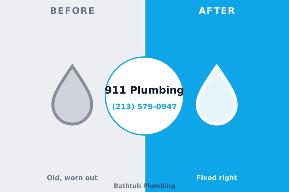 Before and after: plumbing repair Carson City, MI
